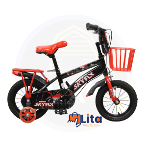 16” BMX Skyfly Kids Bicycle – Steel Frame, Sporty Rider Design
