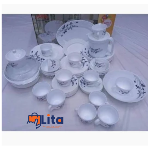 58pcs Sundabest Dinner Set – Floral Design, Complete Family Dining